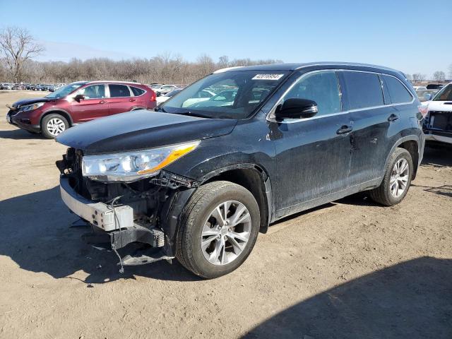 Image 1 of 2014 TOYOTA HIGHLANDER XLE 2014 with VIN 5TDJKRFH4ES015296