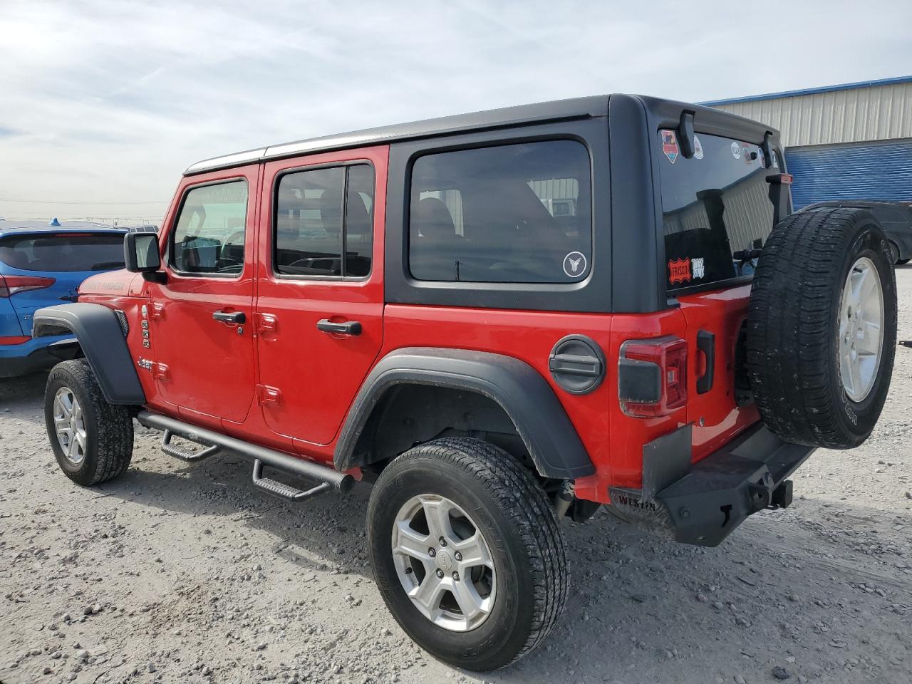 Obraz 2 z 2018 JEEP WRANGLER UNLIMITED SPORT 2018 z VIN 1C4HJXDG7JW236627