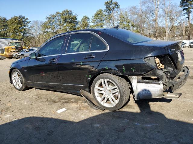 Image 2 of 2012 MERCEDES-BENZ C 250 2012 with VIN WDDGF4HB0CR211425