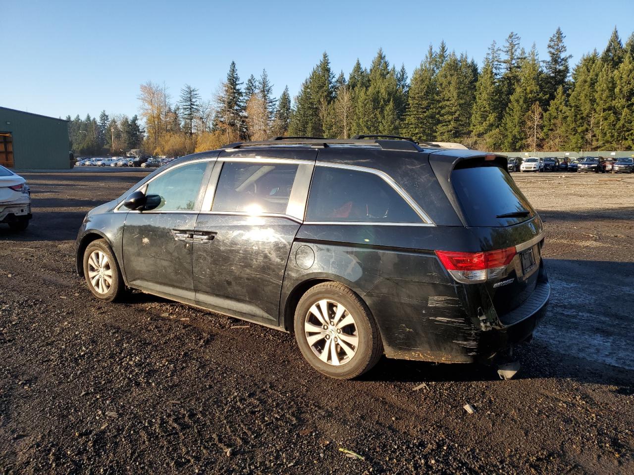 Image 2 of 2014 HONDA ODYSSEY EXL 2014 with VIN 5FNRL5H61EB093740