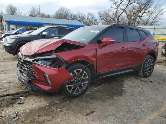 Image 1 of 2023 CHEVROLET BLAZER RS 2023 with VIN 3GNKBKRS6PS233622