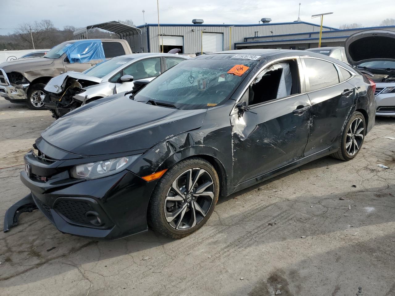 Image 1 of 2019 HONDA CIVIC SI 2019 with VIN 2HGFC1E5XKH700653
