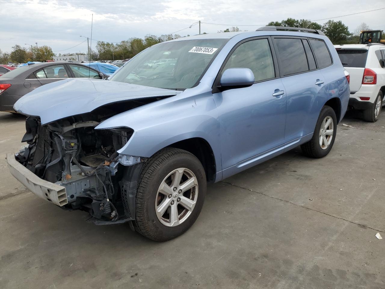 Image 1 of 2008 TOYOTA HIGHLANDER  2008 with VIN JTEES41A982053130
