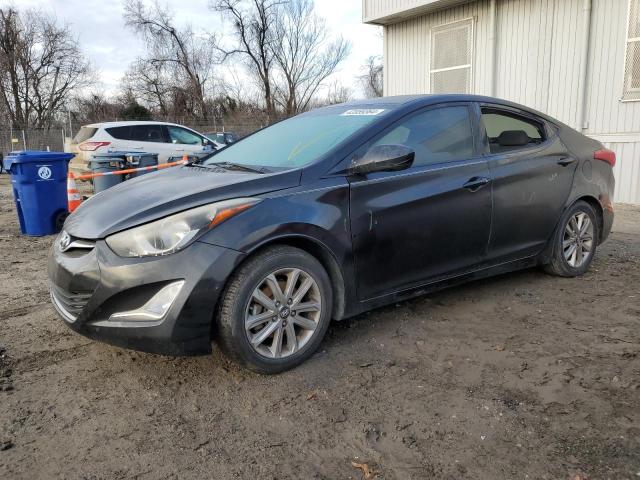 Image 1 of 2014 HYUNDAI ELANTRA SE 2014 with VIN KMHDH4AE2EU100527