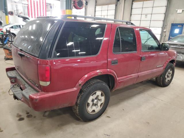 Image 3 of 2002 CHEVROLET BLAZER  2002 with VIN 1GNDT13W42K203163