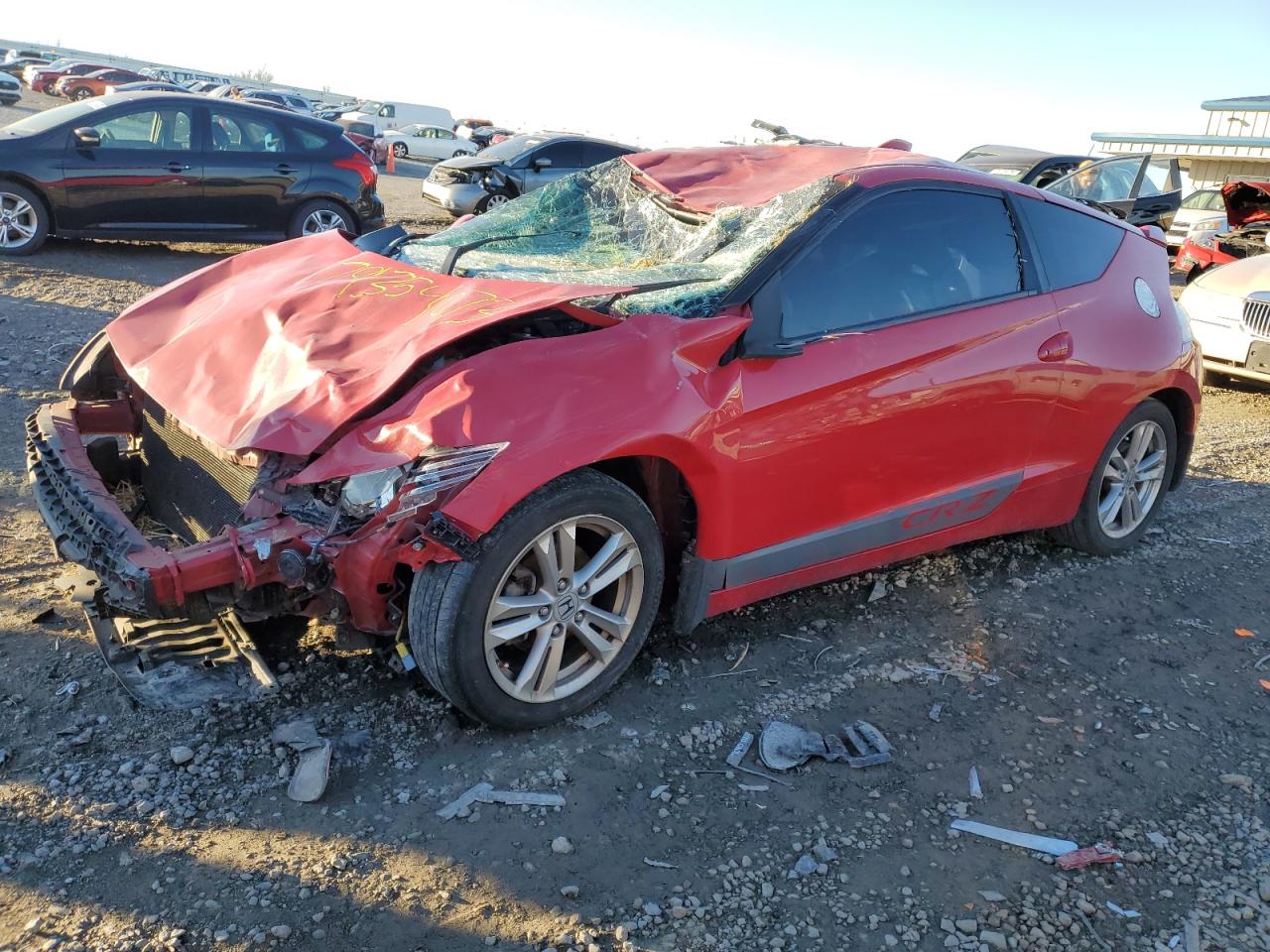 Изображение 1 2011 HONDA CR-Z  2011 с VIN JHMZF1C44BS010840