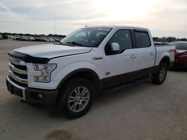 Image 1 of 2017 FORD F150 SUPERCREW 2017 with VIN 1FTEW1EF5HKE11191