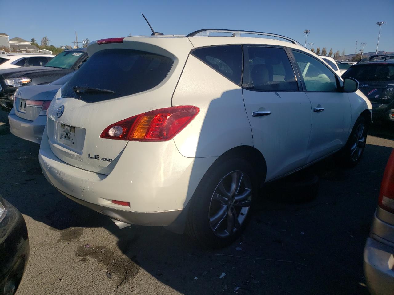 Image 3 of 2009 NISSAN MURANO S 2009 with VIN JN8AZ18W99W109077