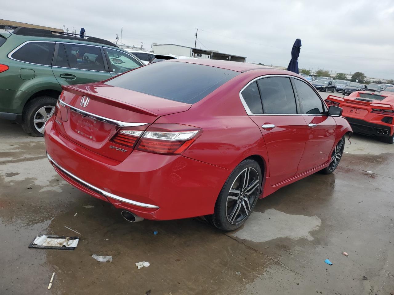 Image 3 of 2016 HONDA ACCORD SPORT 2016 with VIN 1HGCR2F51GA112927