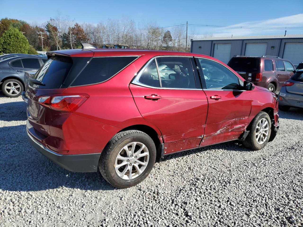 Image 3 of 2020 CHEVROLET EQUINOX LT 2020 with VIN 3GNAXUEV5LS613215