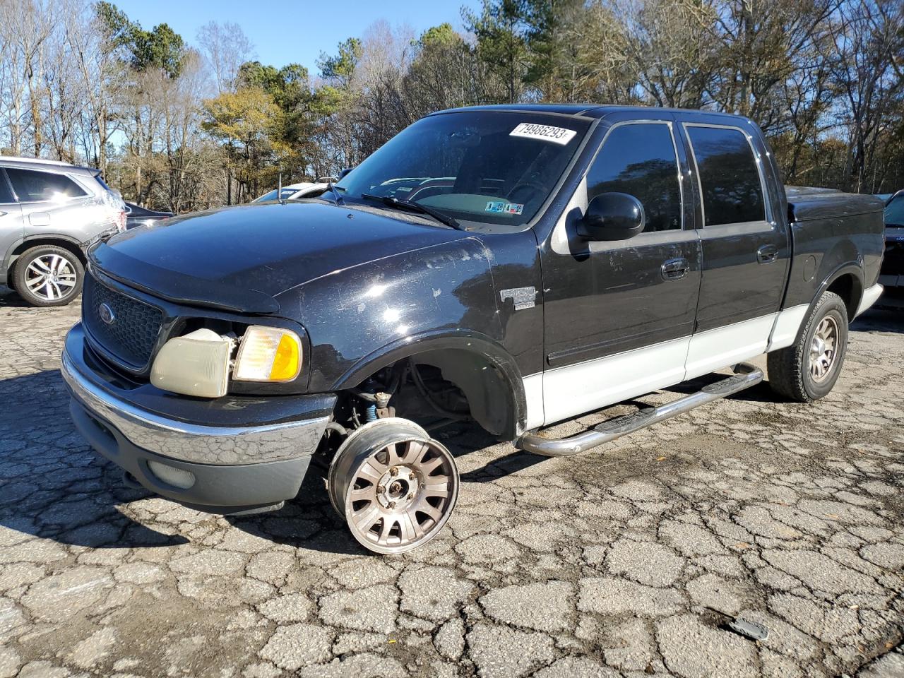 Image 1 of 2001 FORD F150 SUPERCREW 2001 with VIN 1FTRW08L01KF19091