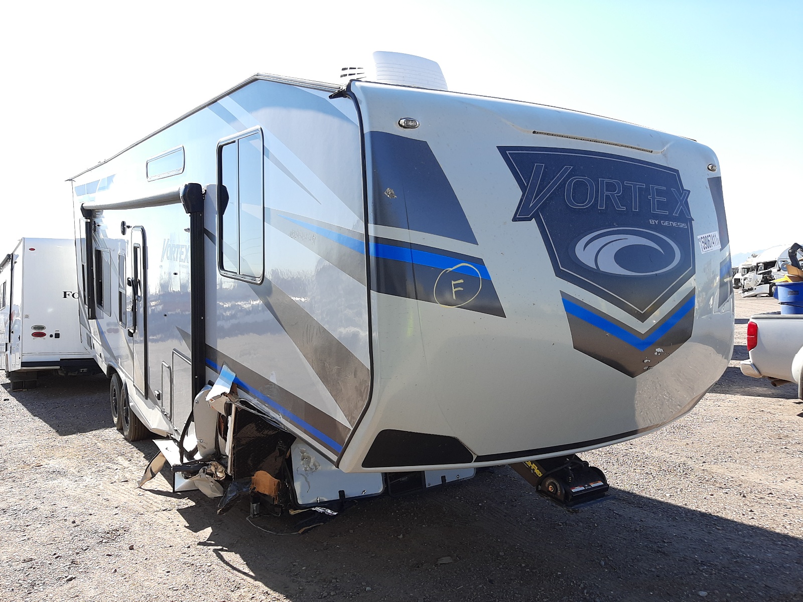 Image 1 of 2021 GENE TOY HAULER 2021 with VIN 7HN3FER25MP471465