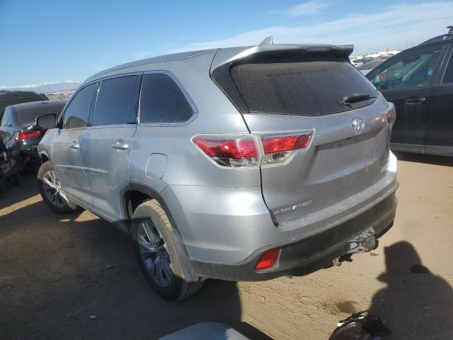 Image 2 of 2015 TOYOTA HIGHLANDER XLE 2015 with VIN 5TDJKRFH9FS095096