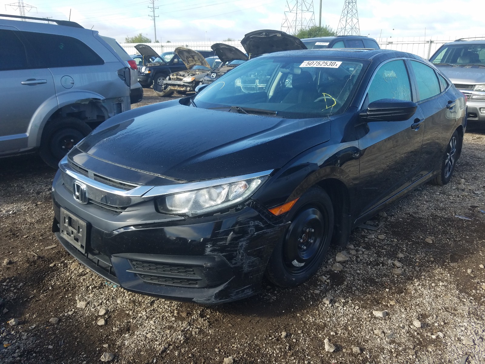 Image 2 of 2016 HONDA CIVIC EX 2016 with VIN 19XFC2F78GE004753