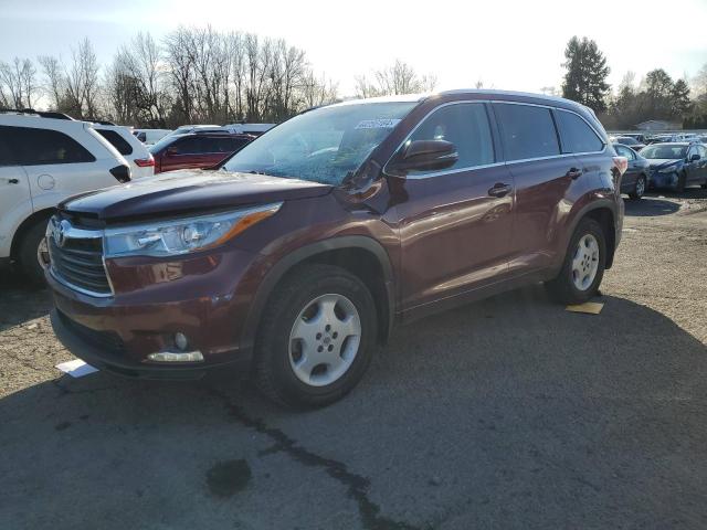Изображение 1 2014 TOYOTA HIGHLANDER LIMITED 2014 с VIN 5TDDKRFHXES010326