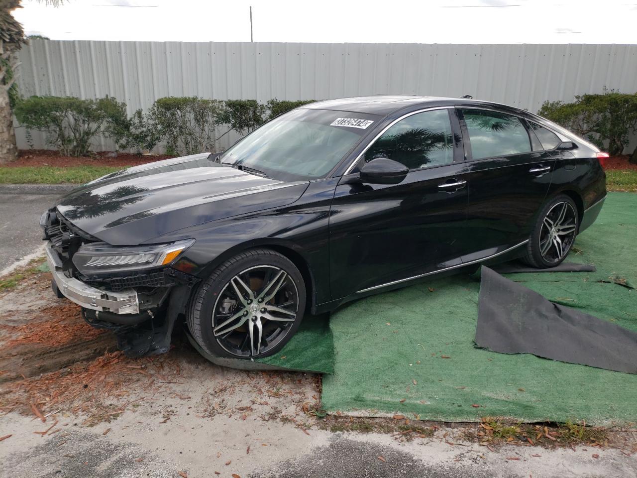 Image 1 of 2021 HONDA ACCORD TOURING 2021 with VIN 1HGCV2F98MA001463