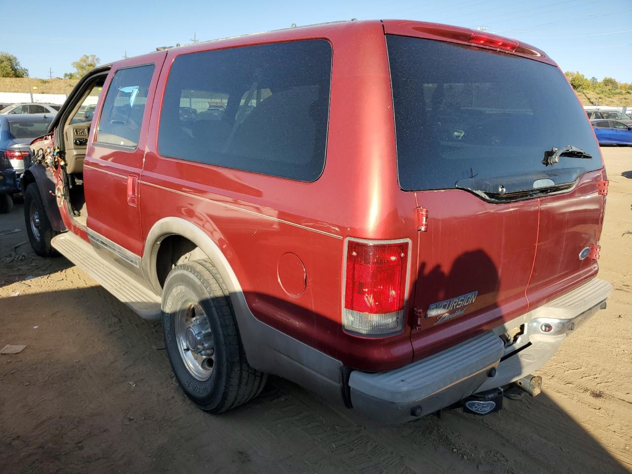 Image 2 of 2002 FORD EXCURSION LIMITED 2002 with VIN 1FMNU42S72EB40483