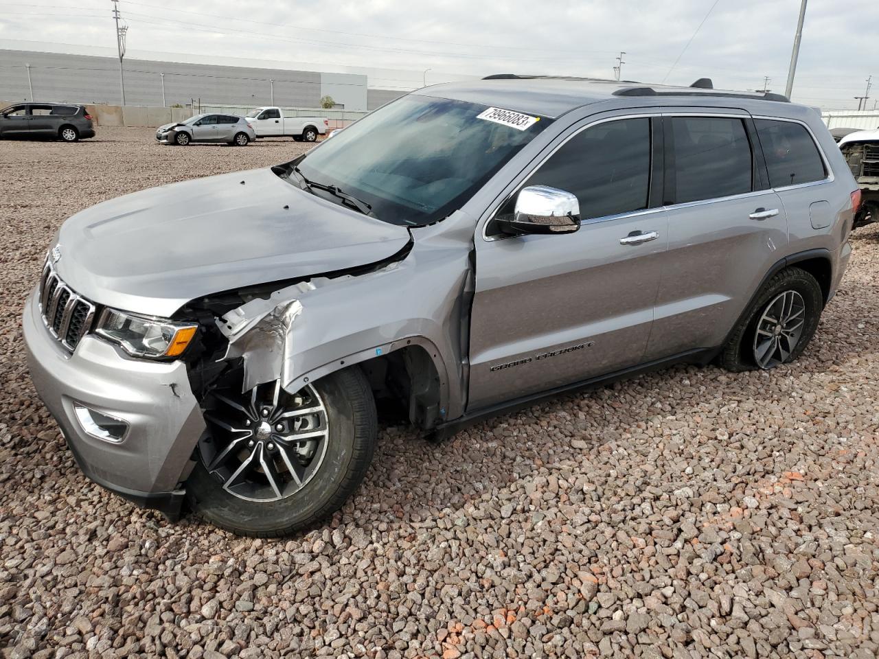 Image 1 of 2018 JEEP GRAND CHEROKEE LIMITED 2018 with VIN 1C4RJFBG0JC373427