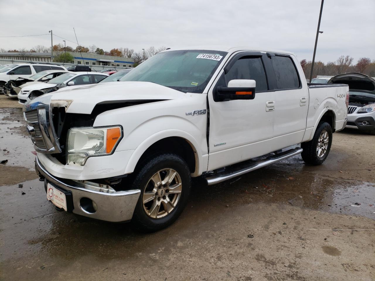 Image 1 of 2011 FORD F150 SUPERCREW 2011 with VIN 1FTFW1ET8BFC12761