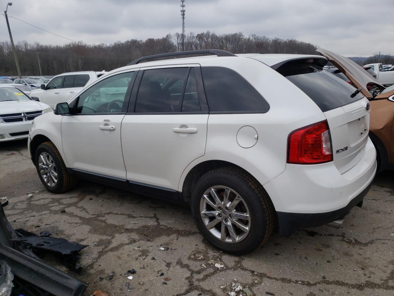 Image 2 of 2014 FORD EDGE SEL 2014 with VIN 2FMDK3JC4EBB62334