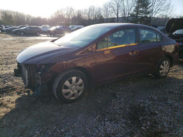 Image 1 of 2014 HONDA CIVIC LX 2014 with VIN 2HGFB2F51EH507190