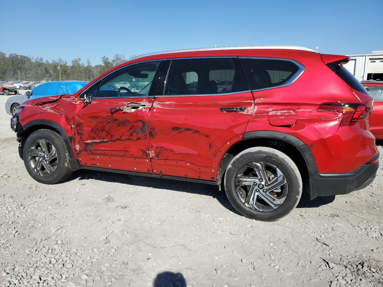 Image 2 of 2023 HYUNDAI SANTA FE SEL 2023 with VIN 5NMS24AJ6PH573996