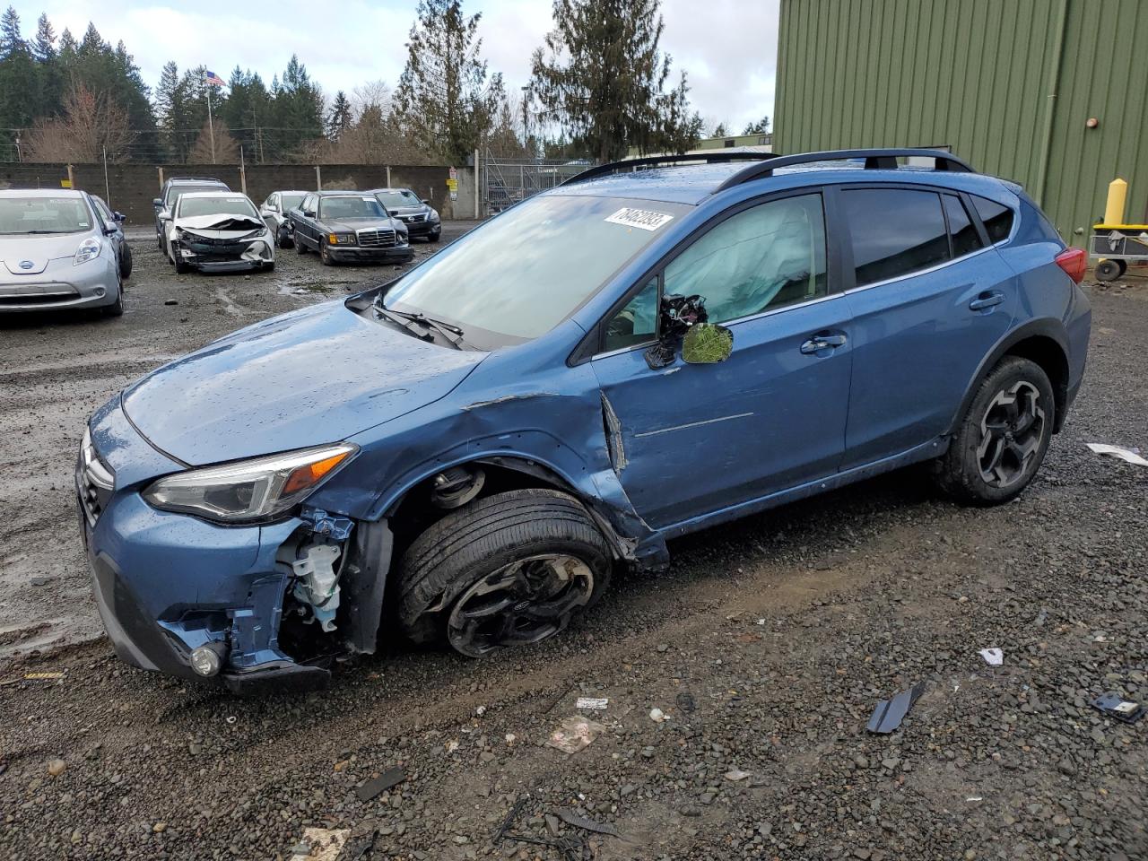 Image 1 of 2021 SUBARU CROSSTREK LIMITED 2021 with VIN JF2GTHMC2MH227918
