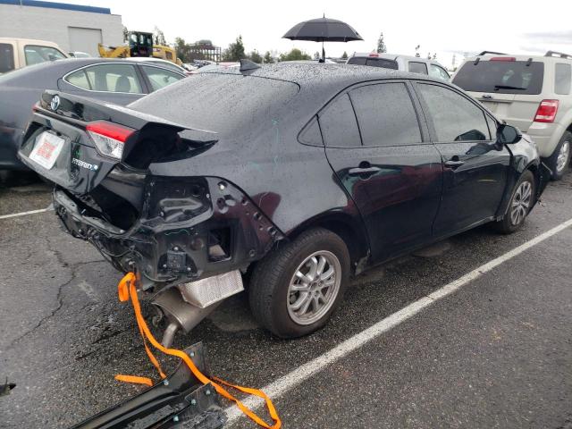 Image 3 of 2022 TOYOTA COROLLA LE 2022 with VIN JTDEAMDE7NJ058141