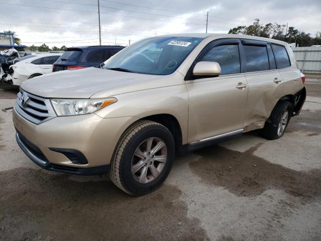 Obraz 1 z 2013 TOYOTA HIGHLANDER BASE 2013 z VIN 5TDZA3EH8DS035859