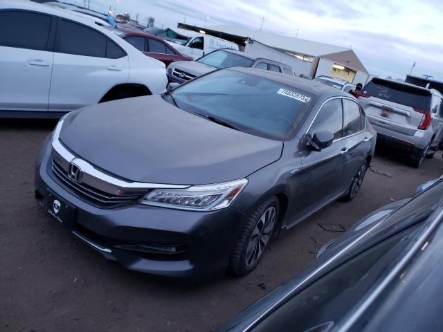 Изображение 1 2017 HONDA ACCORD TOURING HYBRID 2017 с VIN JHMCR6F71HC000947