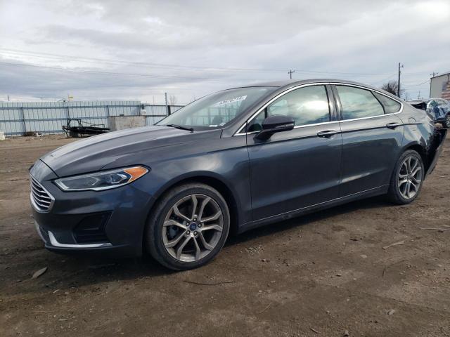 Image 1 of 2019 FORD FUSION SEL 2019 with VIN 3FA6P0CD3KR141738