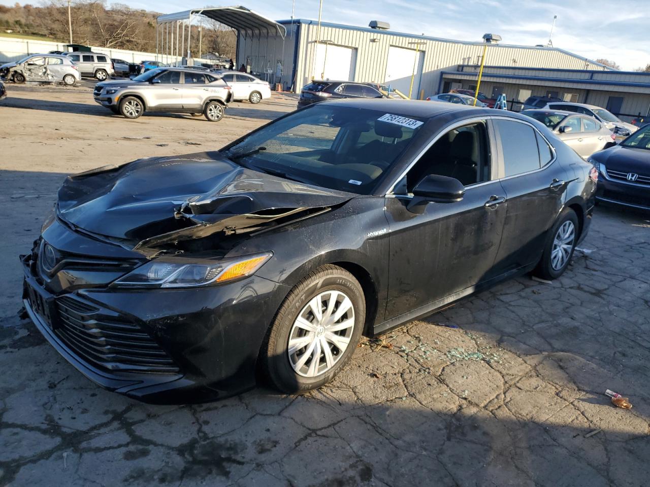 Image 1 of 2020 TOYOTA CAMRY LE 2020 with VIN 4T1C31AK6LU018490