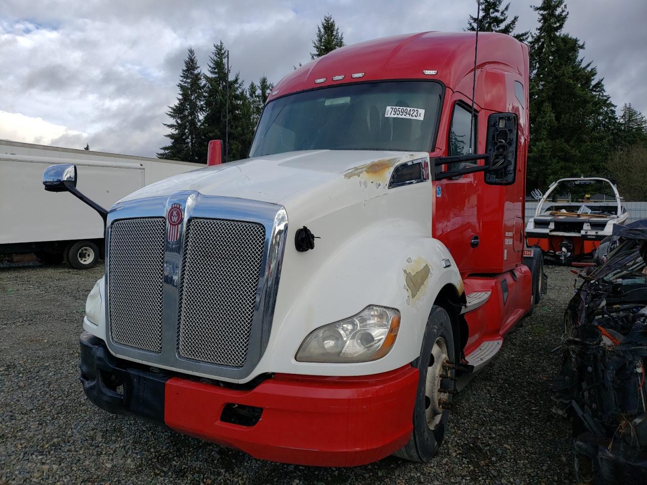 Obraz 2 z 2020 KENWORTH CONSTRUCTION T680 2020 z VIN 1XKYDP9X7LJ403721