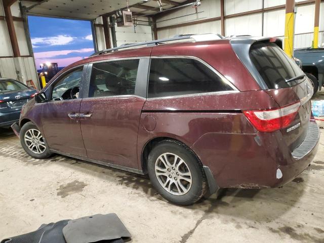 Image 2 of 2012 HONDA ODYSSEY EXL 2012 with VIN 5FNRL5H67CB108271