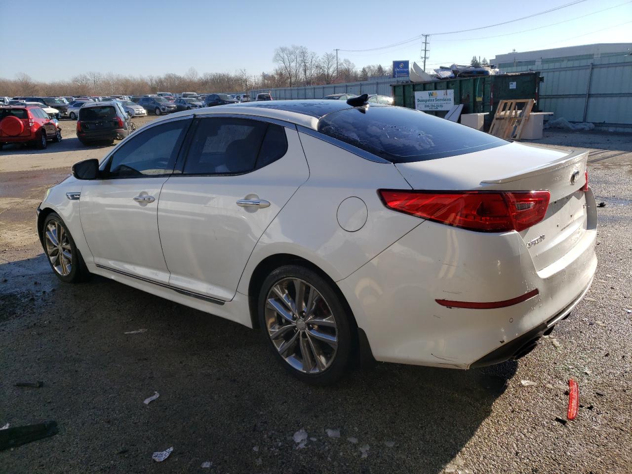 Image 2 of 2014 KIA OPTIMA SX 2014 with VIN 5XXGR4A66EG342685