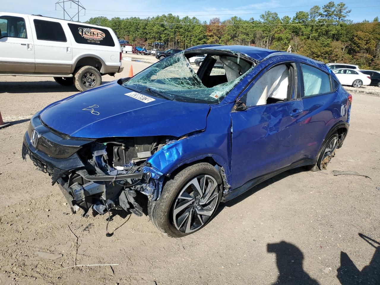 Image 1 of 2019 HONDA HR-V SPORT 2019 with VIN 3CZRU5H13KM728721
