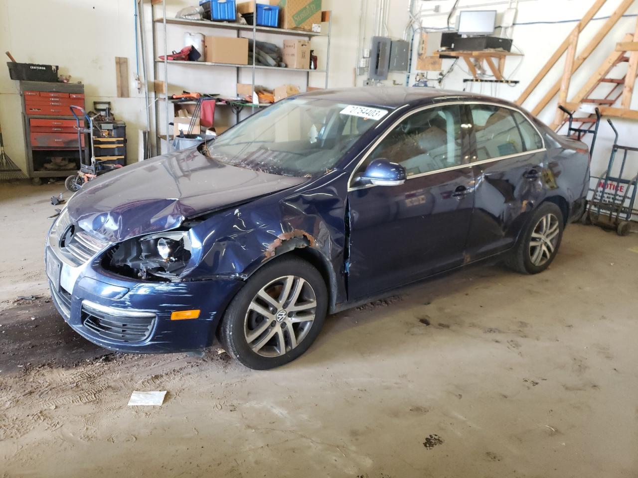 Image 1 of 2006 VOLKSWAGEN JETTA 2.5 OPTION PACKAGE 1 2006 with VIN 3VWSF71K36M720721