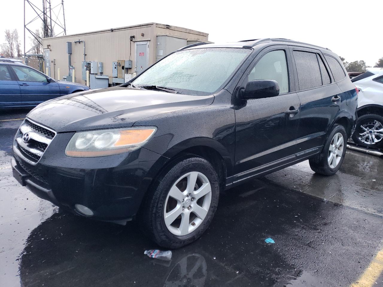 Image 1 of 2007 HYUNDAI SANTA FE SE 2007 with VIN 5NMSH13E37H019683