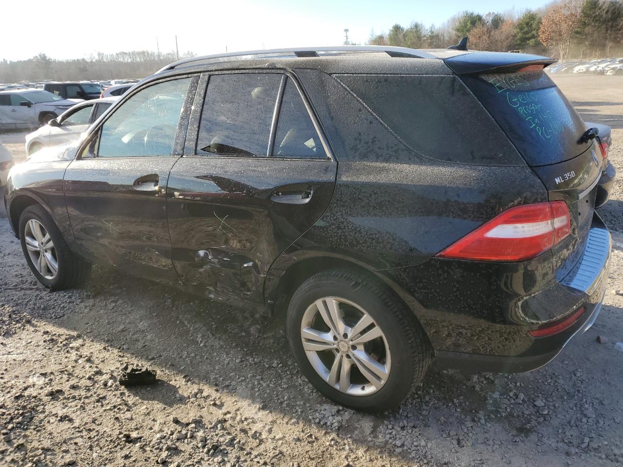 Image 2 of 2015 MERCEDES-BENZ ML 350 4MATIC 2015 with VIN 4JGDA5HB2FA542376