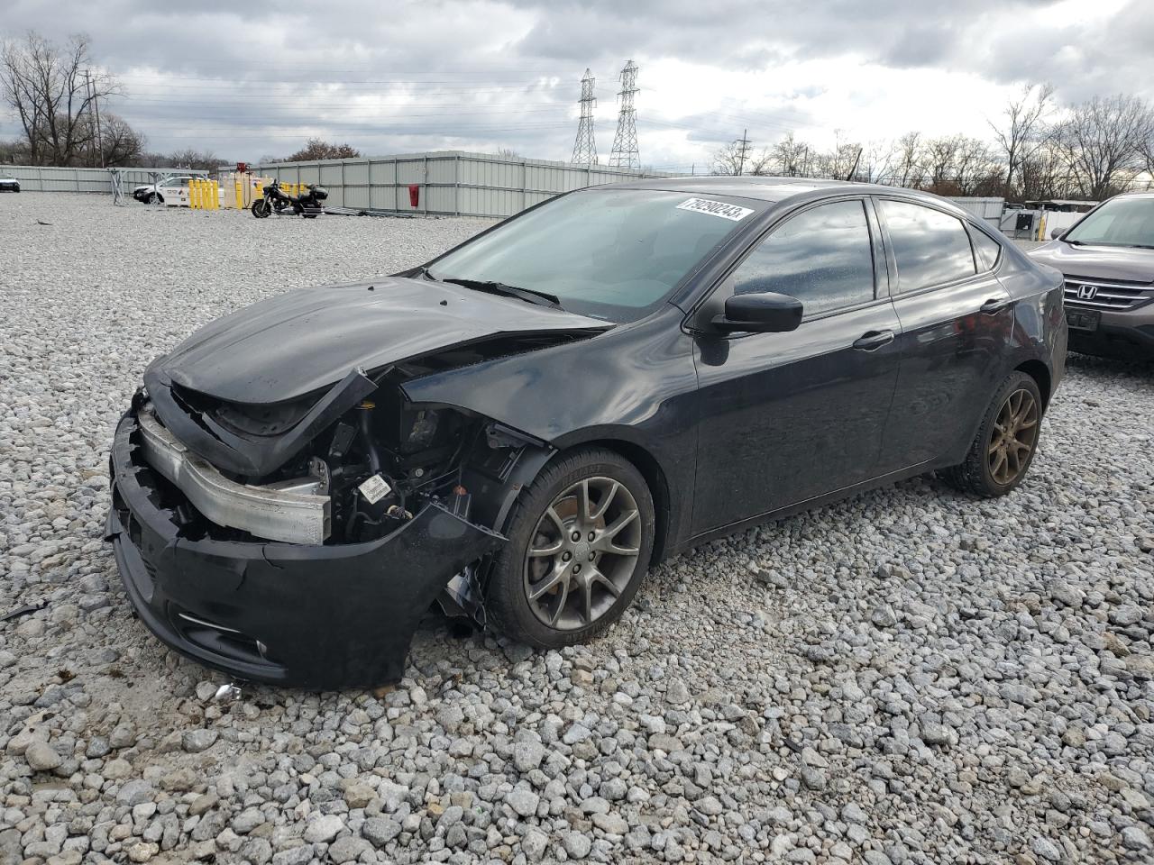 Image 1 of 2014 DODGE DART SXT 2014 with VIN 1C3CDFBB4ED767616