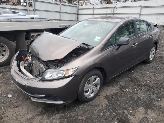 Image 1 of 2013 HONDA CIVIC LX 2013 with VIN 2HGFB2F56DH528079