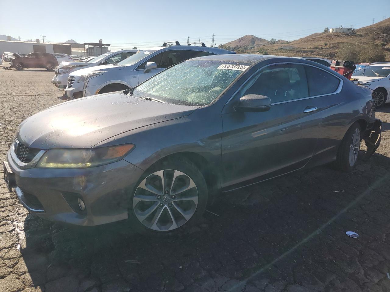 Image 1 of 2013 HONDA ACCORD EXL 2013 with VIN 1HGCT2B83DA011997