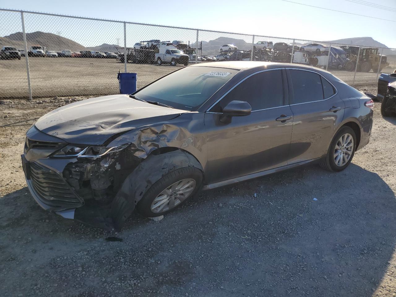 Image 1 of 2018 TOYOTA CAMRY L 2018 with VIN 4T1B11HK7JU631027