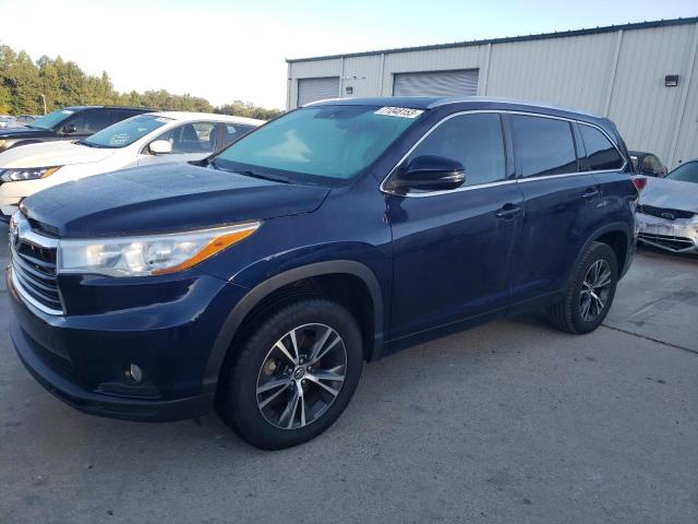 Obraz 2016 TOYOTA HIGHLANDER XLE 2016