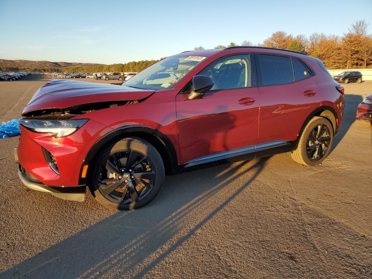 Image 1 of 2023 BUICK ENVISION PREFERRED 2023 with VIN LRBAZLR44PD019296