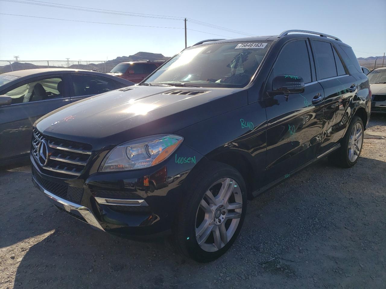 Obraz 1 z 2015 MERCEDES-BENZ ML 350 2015 z VIN 4JGDA5JB6FA567341