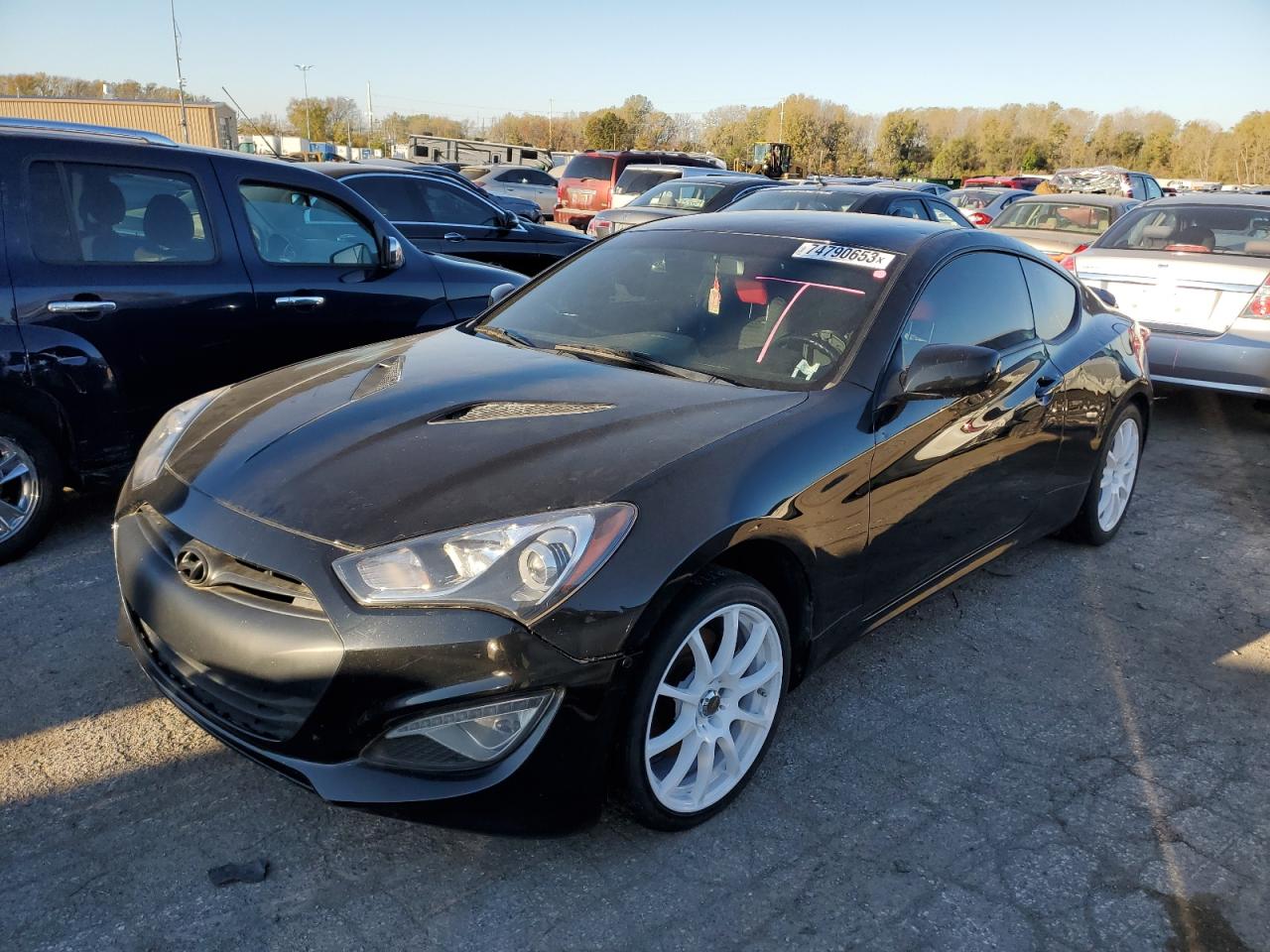 Image 1 of 2013 HYUNDAI GENESIS COUPE 2.0T 2013 with VIN KMHHT6KD3DU113013