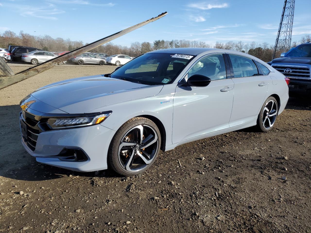 Изображение 1 2022 HONDA ACCORD HYBRID SPORT 2022 с VIN 1HGCV3F28NA045098