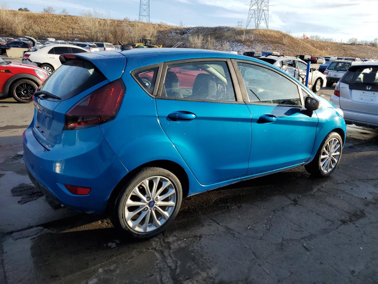 Image 3 of 2014 FORD FIESTA SE 2014 with VIN 3FADP4EJ0EM183125