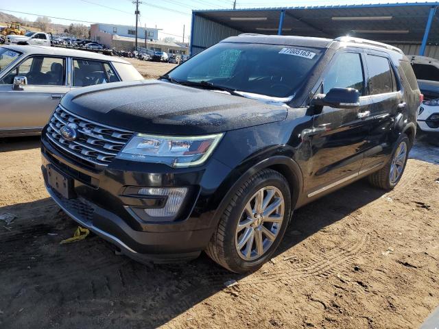 Image 1 of 2017 FORD EXPLORER LIMITED 2017 with VIN 1FM5K7F82HGC27095